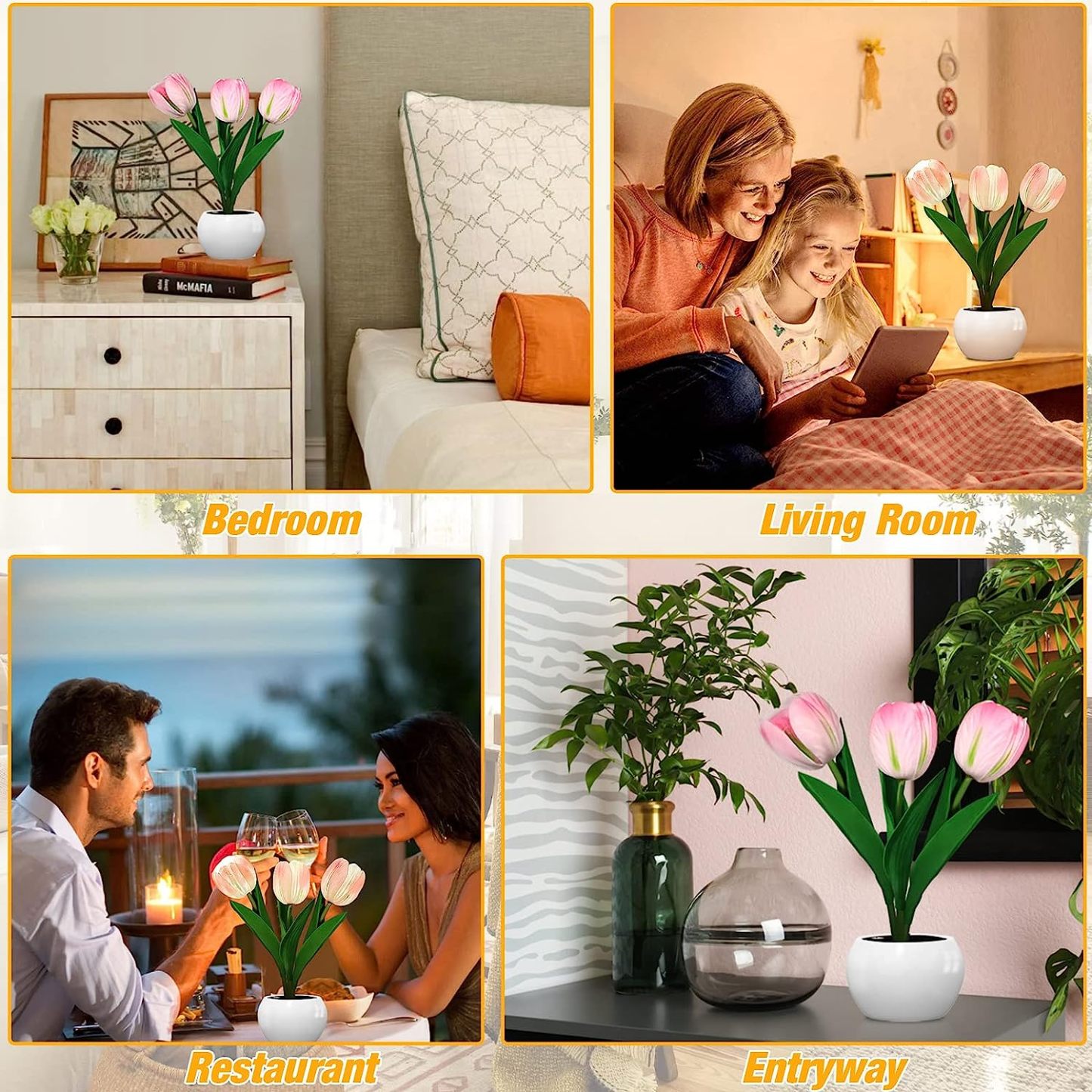 LED Tulip Night Light-Topselling