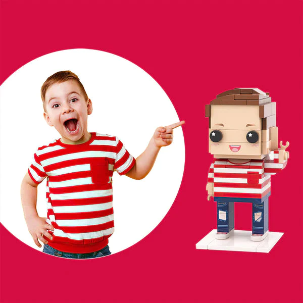 Whole body customizable 3D building blocks - cute children-Topselling