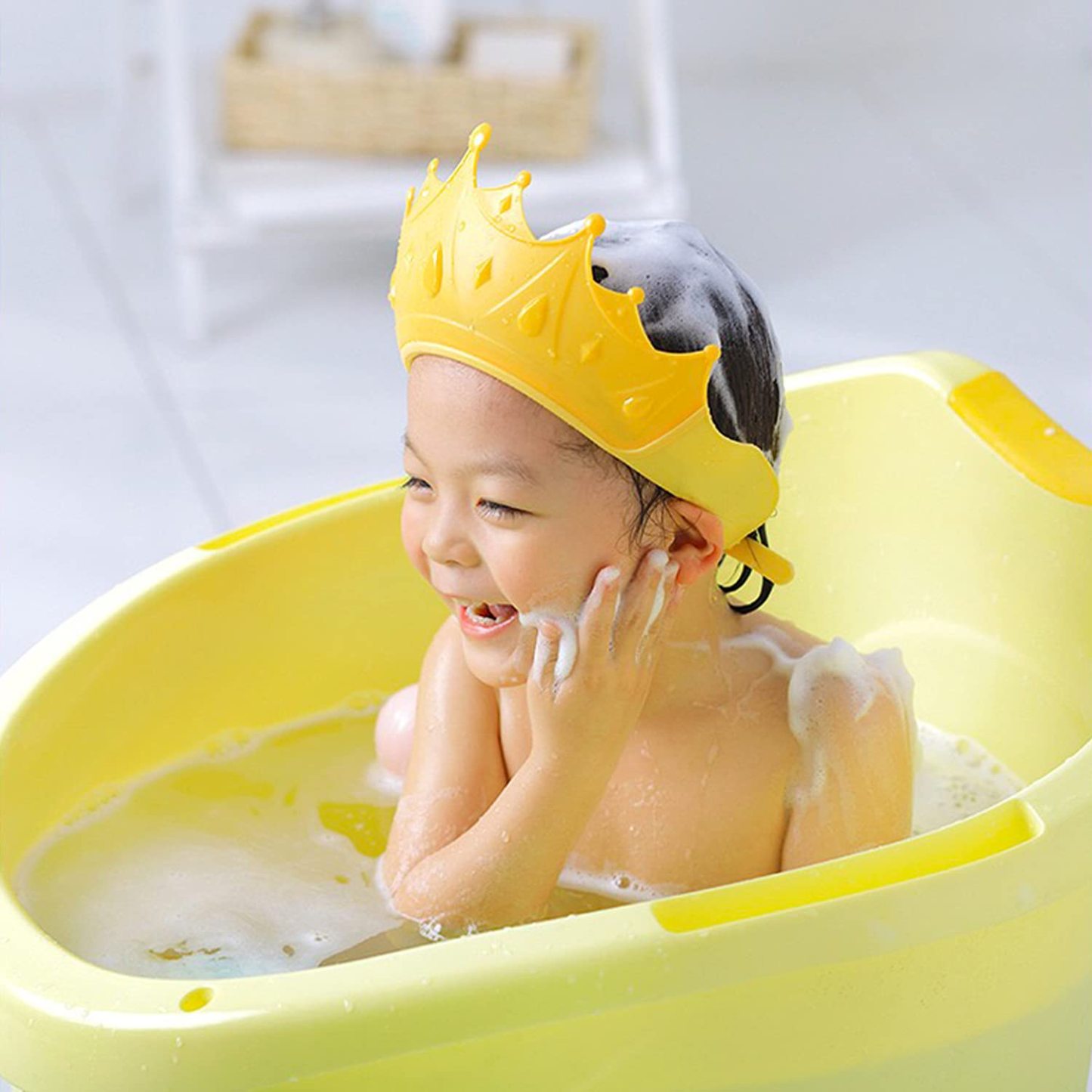Baby Shower Cap Waterproof Shampoo hat -Topselling