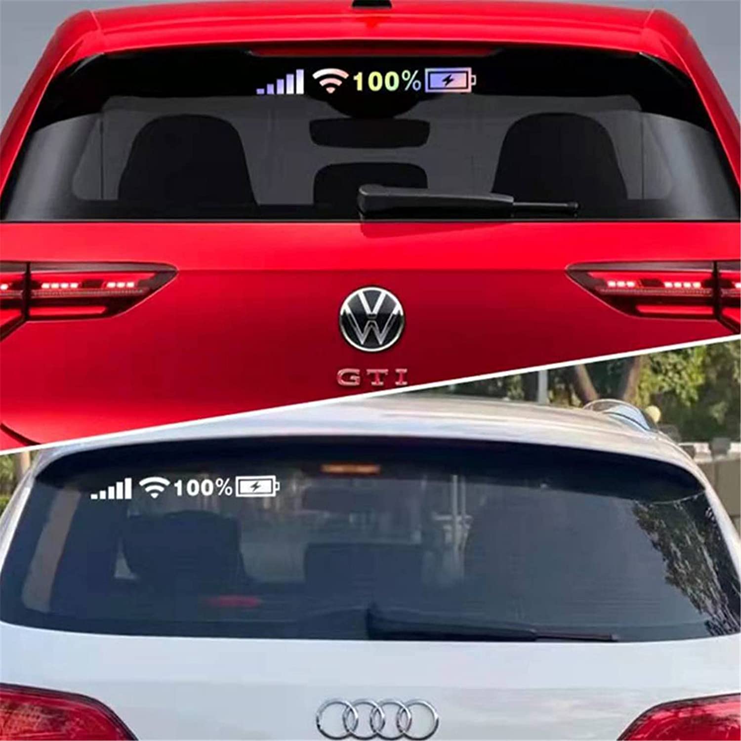Car Windshield Sticker - WiFi Power Phone Logo-Topselling