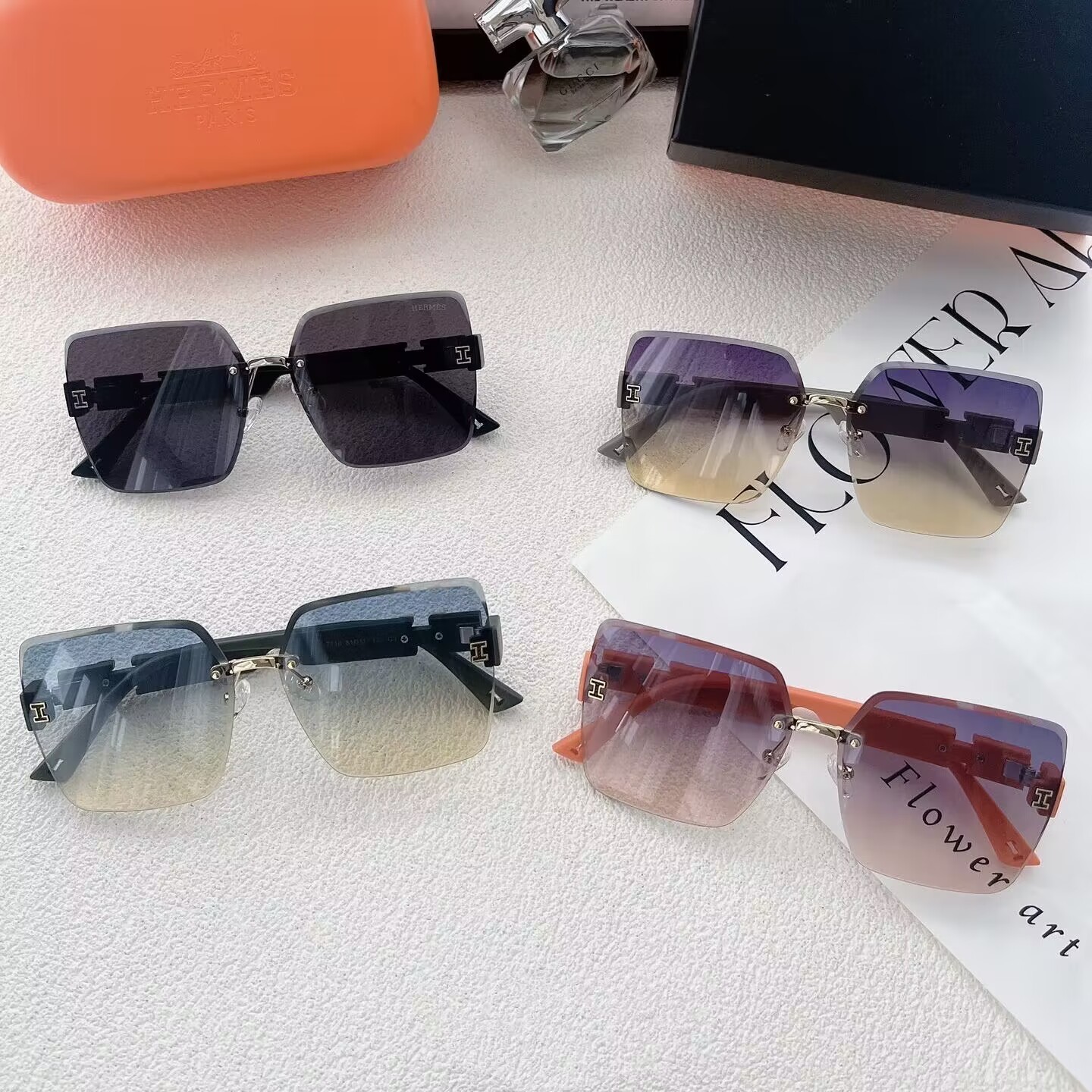 2023 New Style - Frameless Cut Edge UV Protection Polarized Sunglasses-Topselling