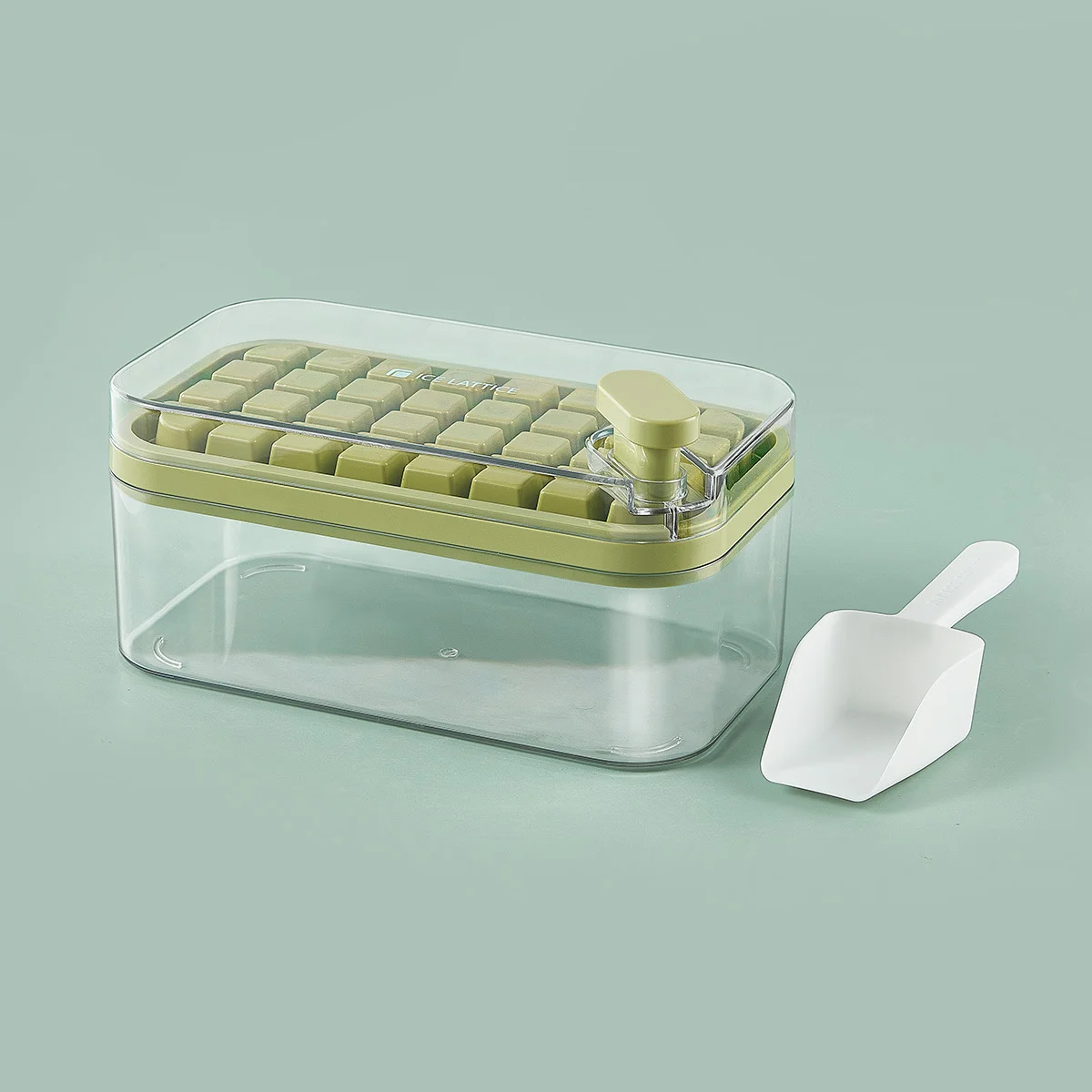 Food Grade Button Type Ice Mold and Ice Storage Box -Topselling