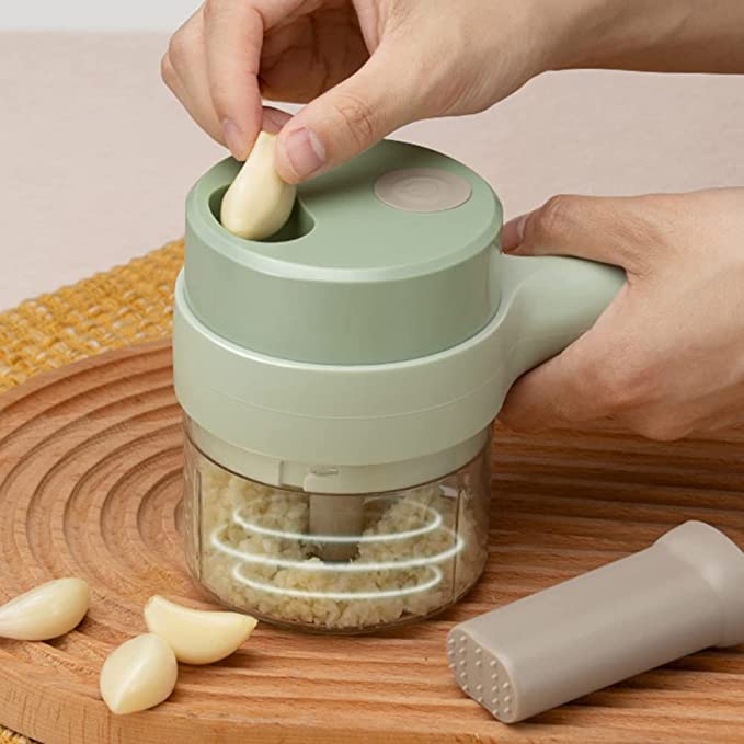 4 in 1 Handheld Electric Vegetable Slicer Set-Topselling