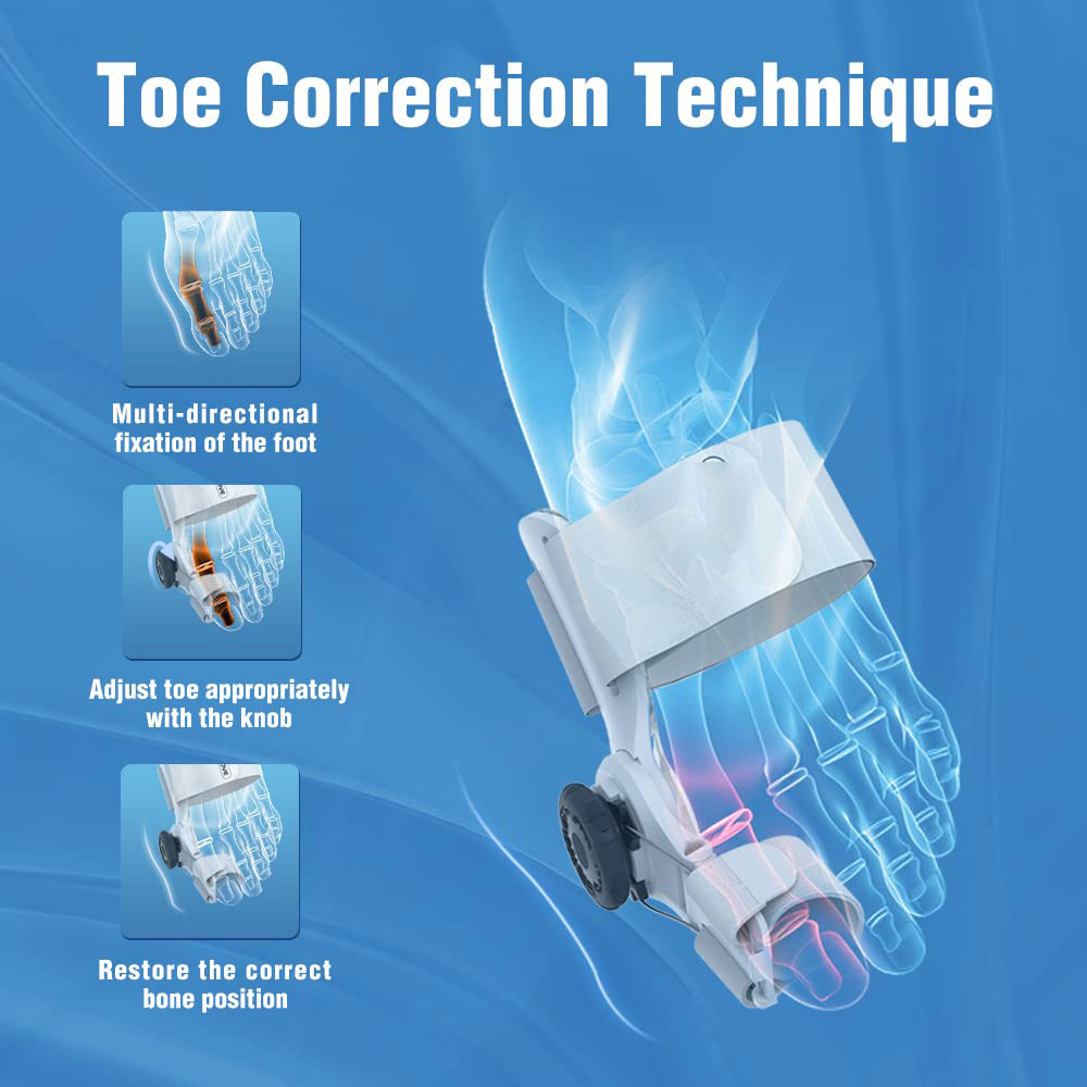  Bunion Corrector for Women and Men-24 Hours Care Day-night Support Kit-Topselling