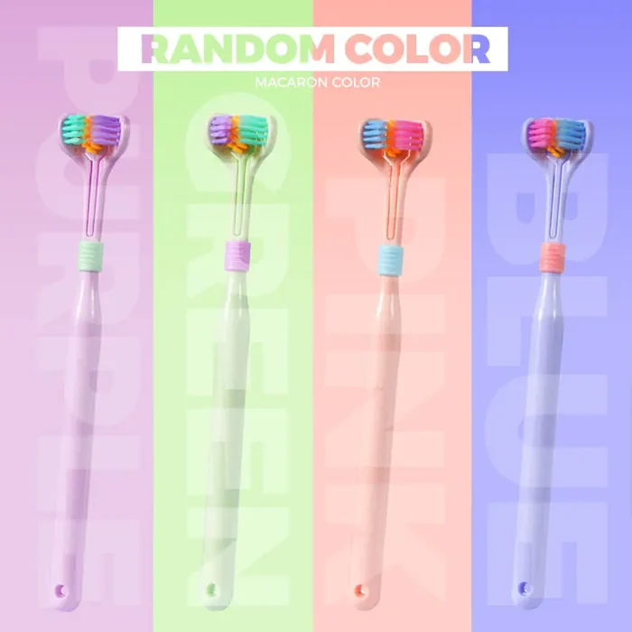 (🔥HOT SALE NOW-49% OFF) Three-Sided Soft Hair Toothbrush-Topselling