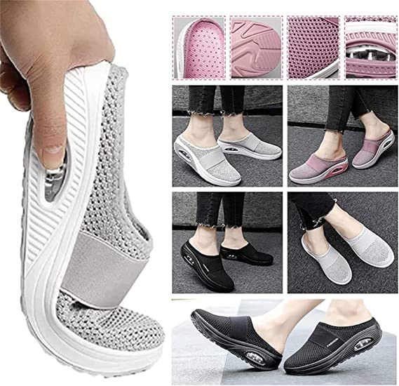 Women's slippers air-cushioned non-slip shoes-Topselling