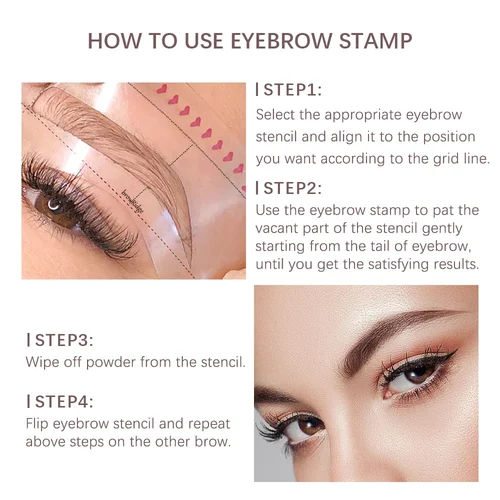 Eyebrow mold