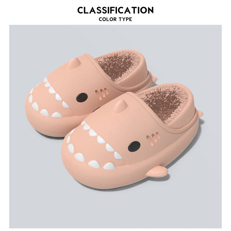 Shark Winter Warm Plush Slippers Unisex-Topselling