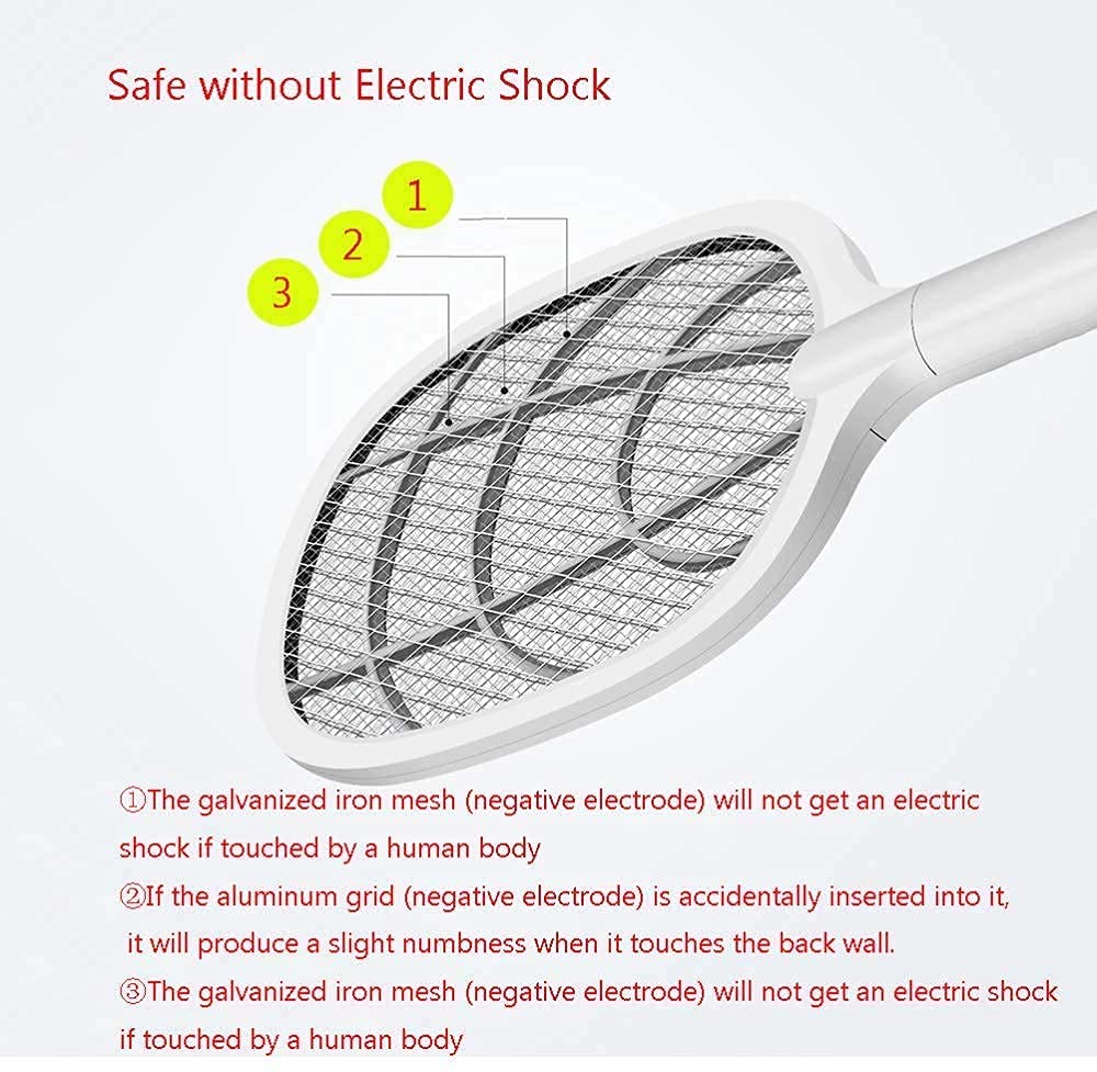 2-in-1 Electric Swatter & Night Mosquito Killing Lamp-Topselling