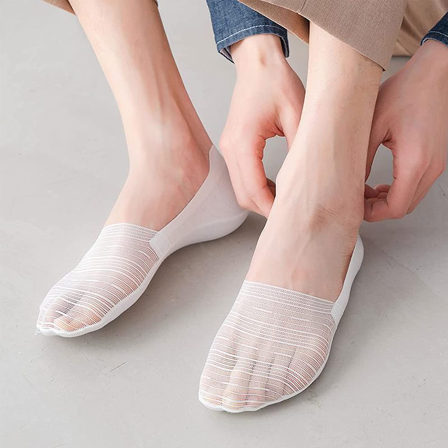 Invisible ice silk breathable socks-Topselling
