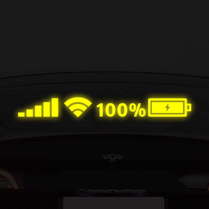 Car Windshield Sticker - WiFi Power Phone Logo-Topselling