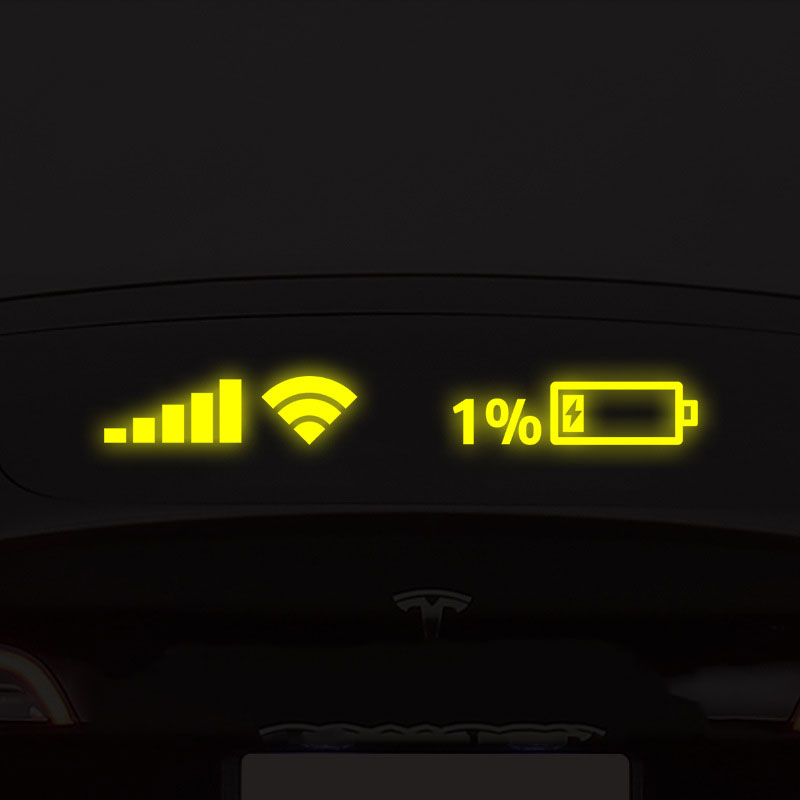 Car Windshield Sticker - WiFi Power Phone Logo-Topselling