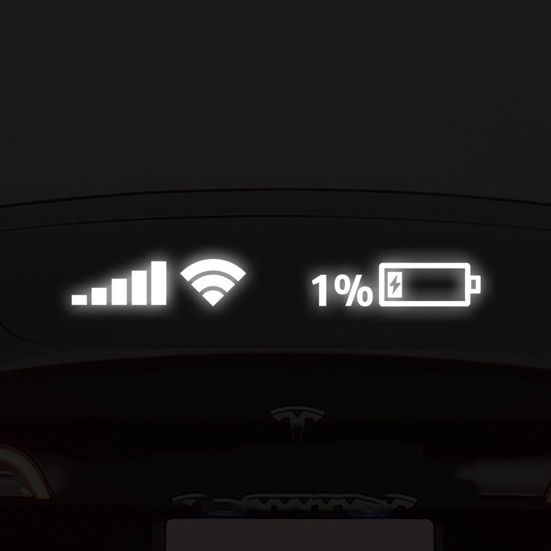 Car Windshield Sticker - WiFi Power Phone Logo-Topselling