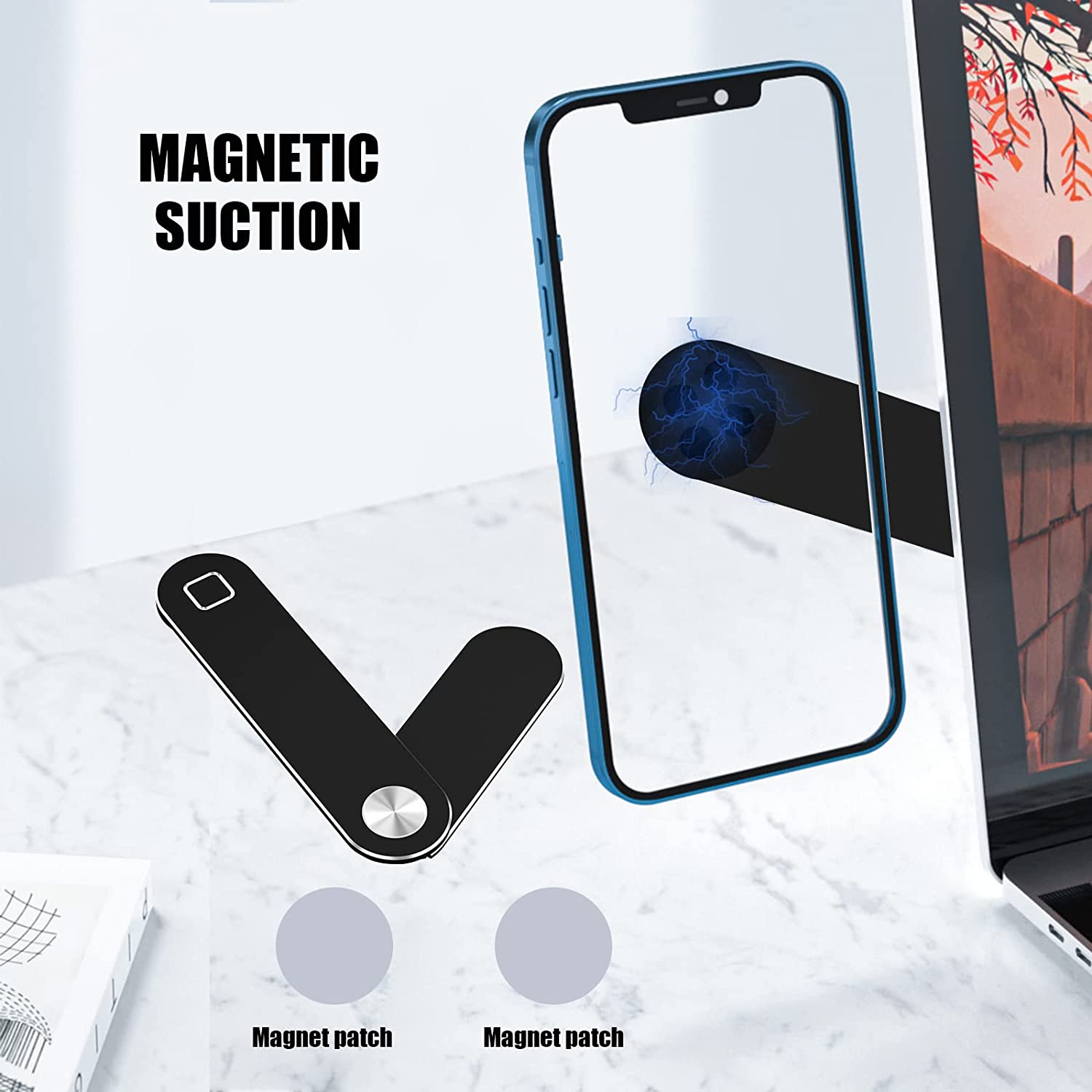Strong magnetic suction notebook extension stand-Topselling