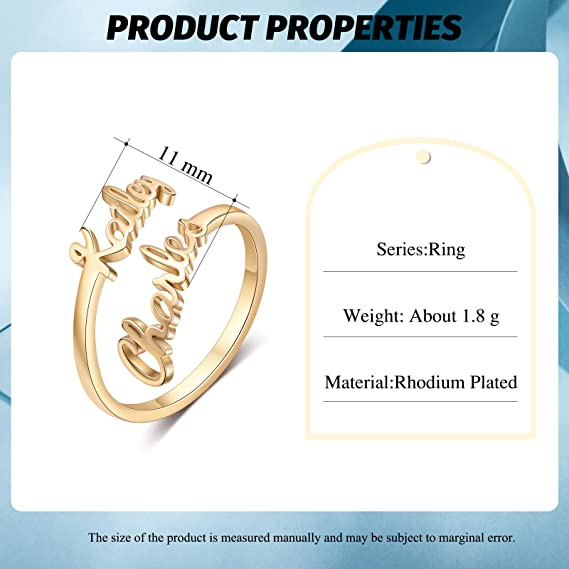 Personalized Name Ring - Valentine's Day Exclusive-Topselling