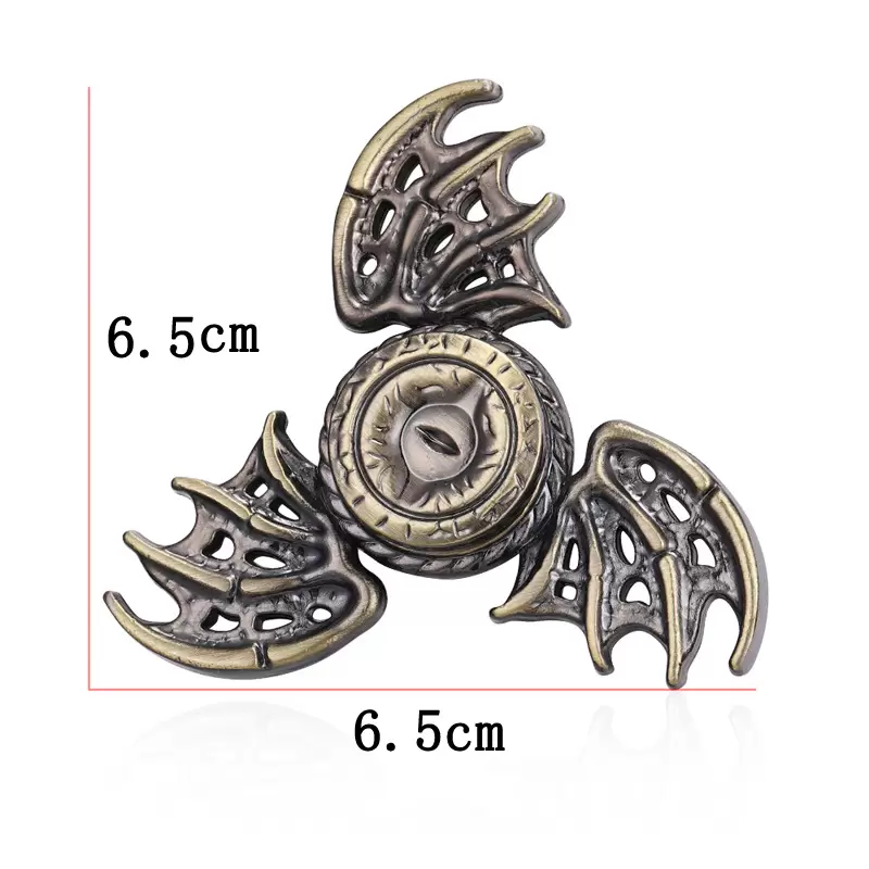 Handcrafted Brass Cool Dragon Design - Fidget Spinner-Topselling