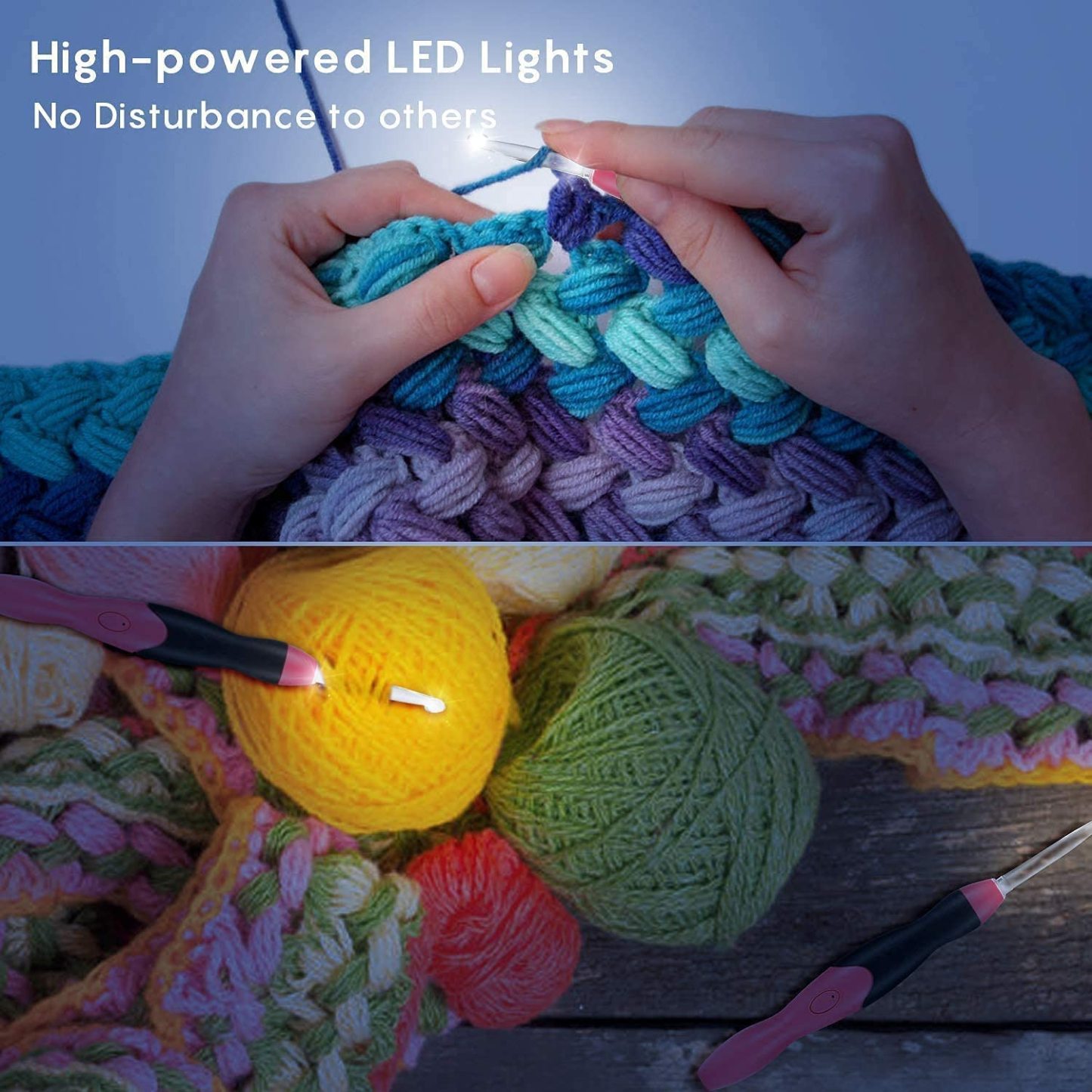 LED Crochet Set-Topselling