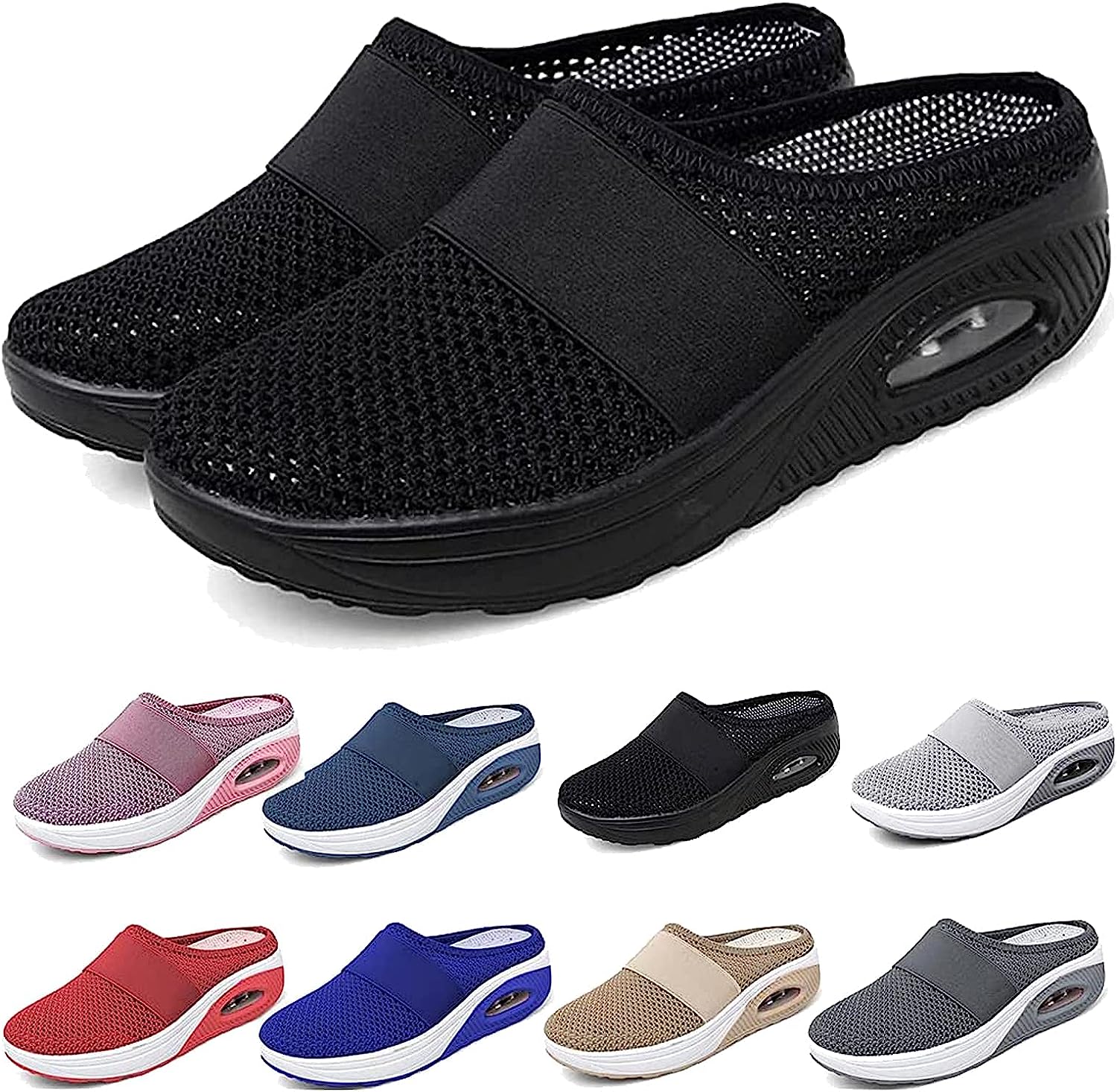 Women's slippers air-cushioned non-slip shoes-Topselling