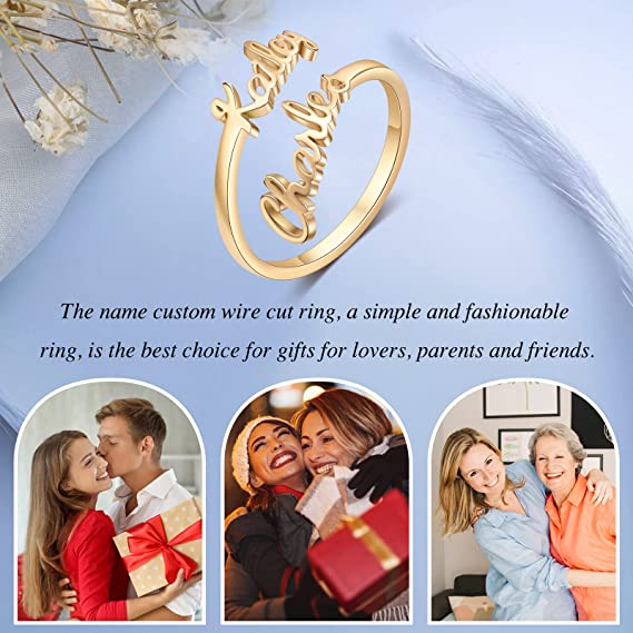 Personalized Name Ring - Valentine's Day Exclusive-Topselling