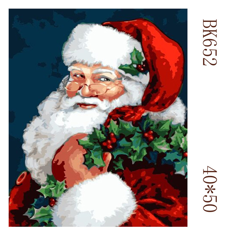 Christmas DIY Acrylic Painting Kit with Brushes-Topselling