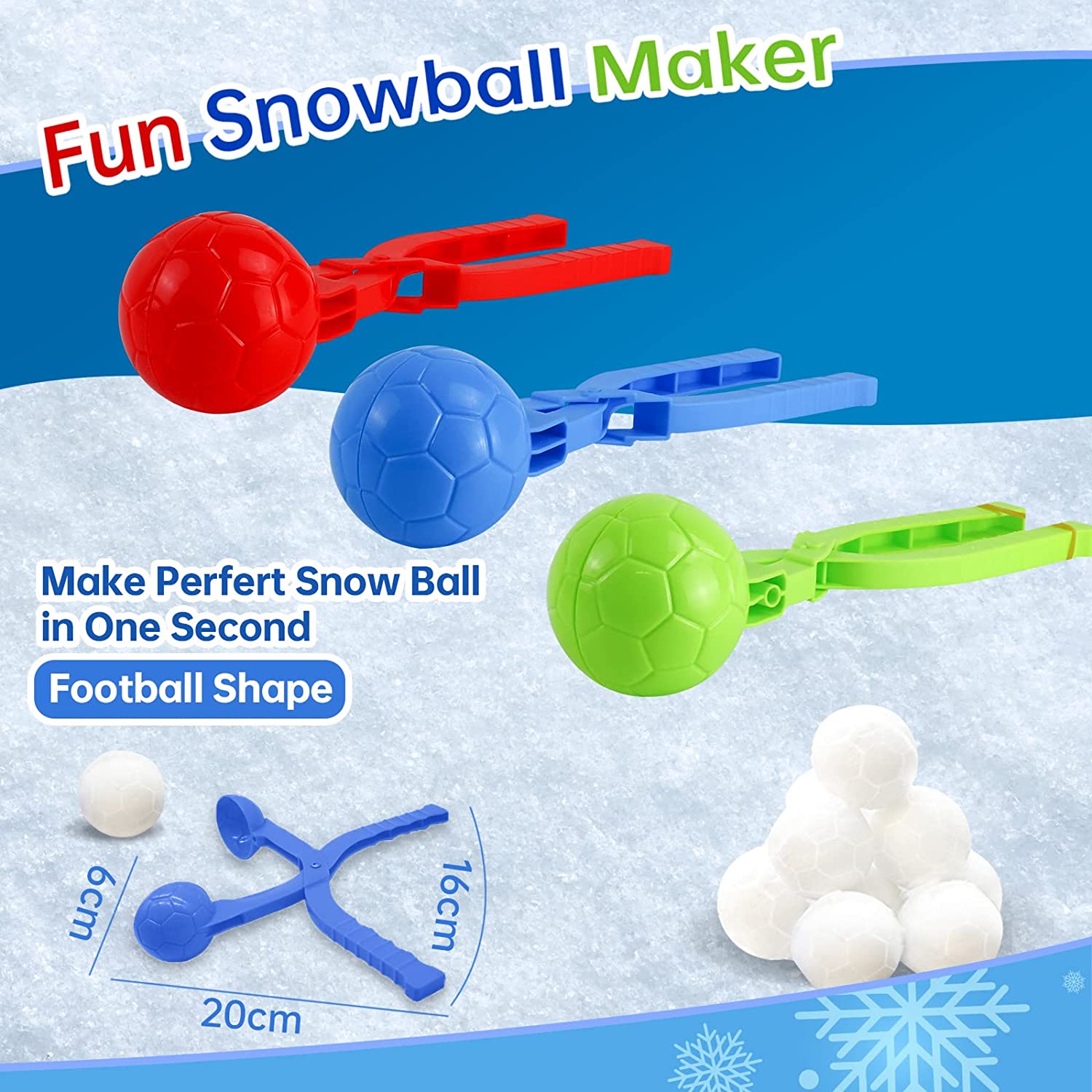 Large Size Snowball Maker Clip-Topselling
