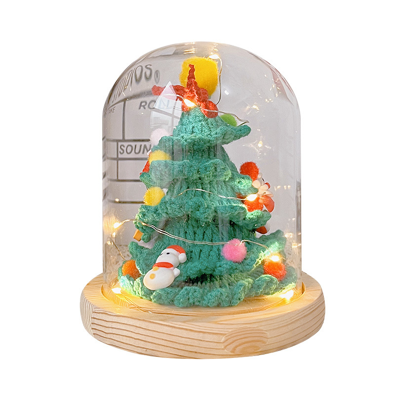 Diy hand knitted wool christmas tree-Topselling