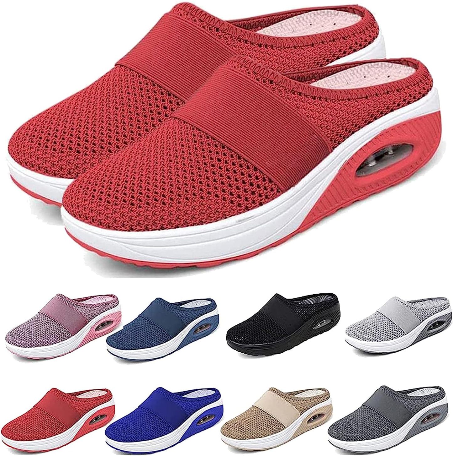 Women's slippers air-cushioned non-slip shoes-Topselling