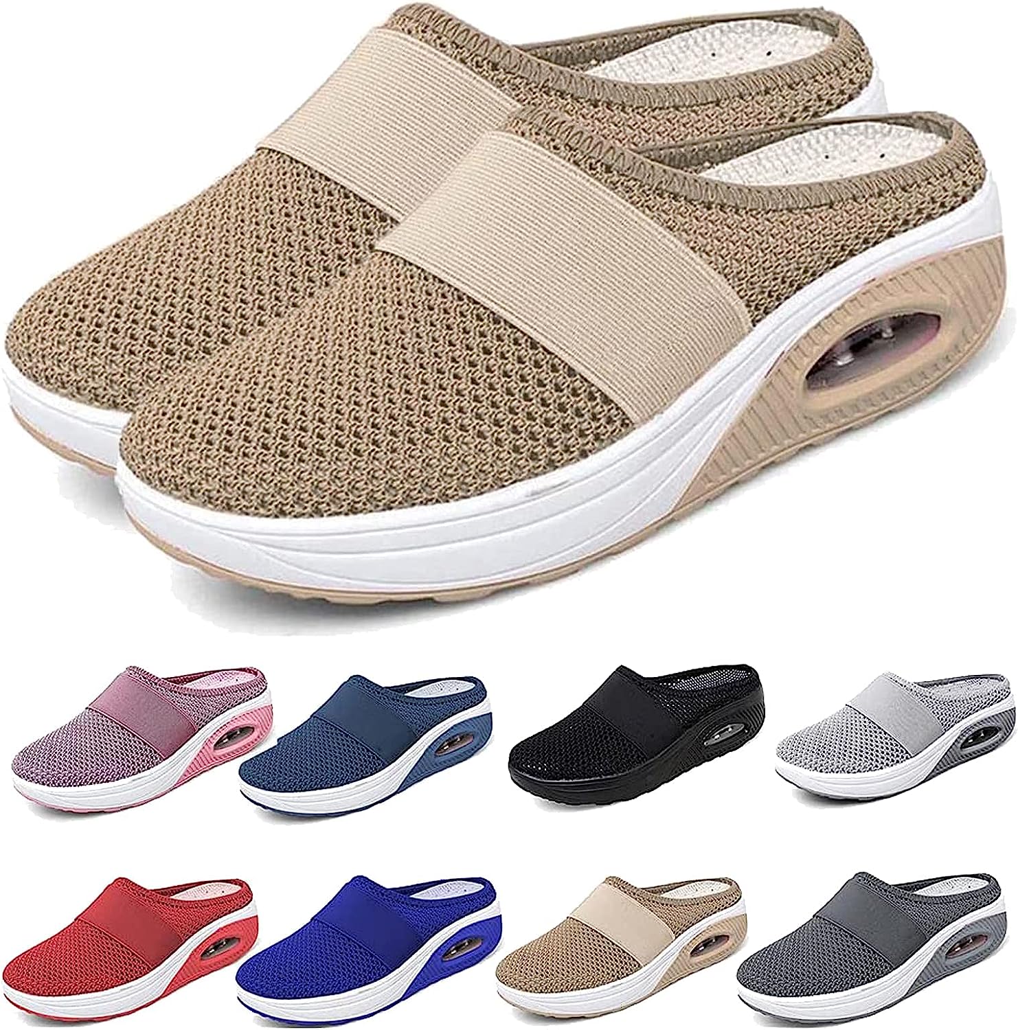 Women's slippers air-cushioned non-slip shoes-Topselling