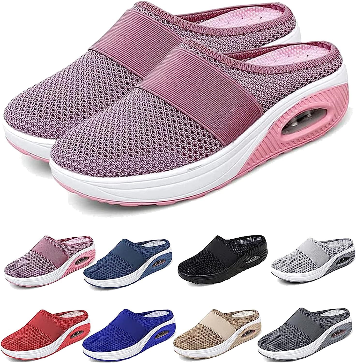Women's slippers air-cushioned non-slip shoes-Topselling