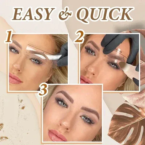 Eyebrow mold