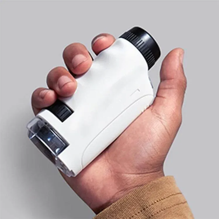 Kid's Portable Pocket Microscope with Adjustable 60-120x zoom-Topselling