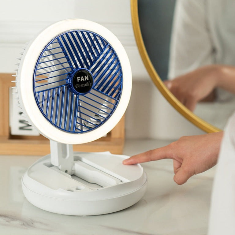 Portable Fan with LED Night Light-Topselling