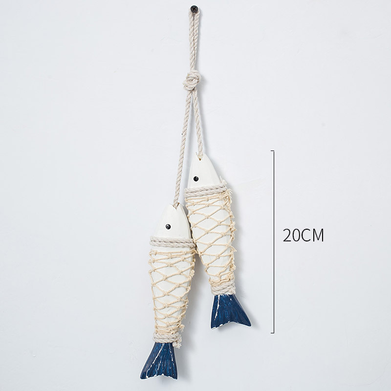 Antique Wooden Fish Decoration - Wall Art Decoration