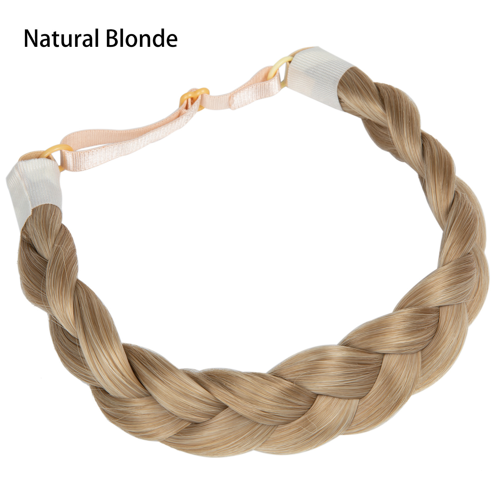 Hand Braided -Three Strand Fishbone Braid Wig