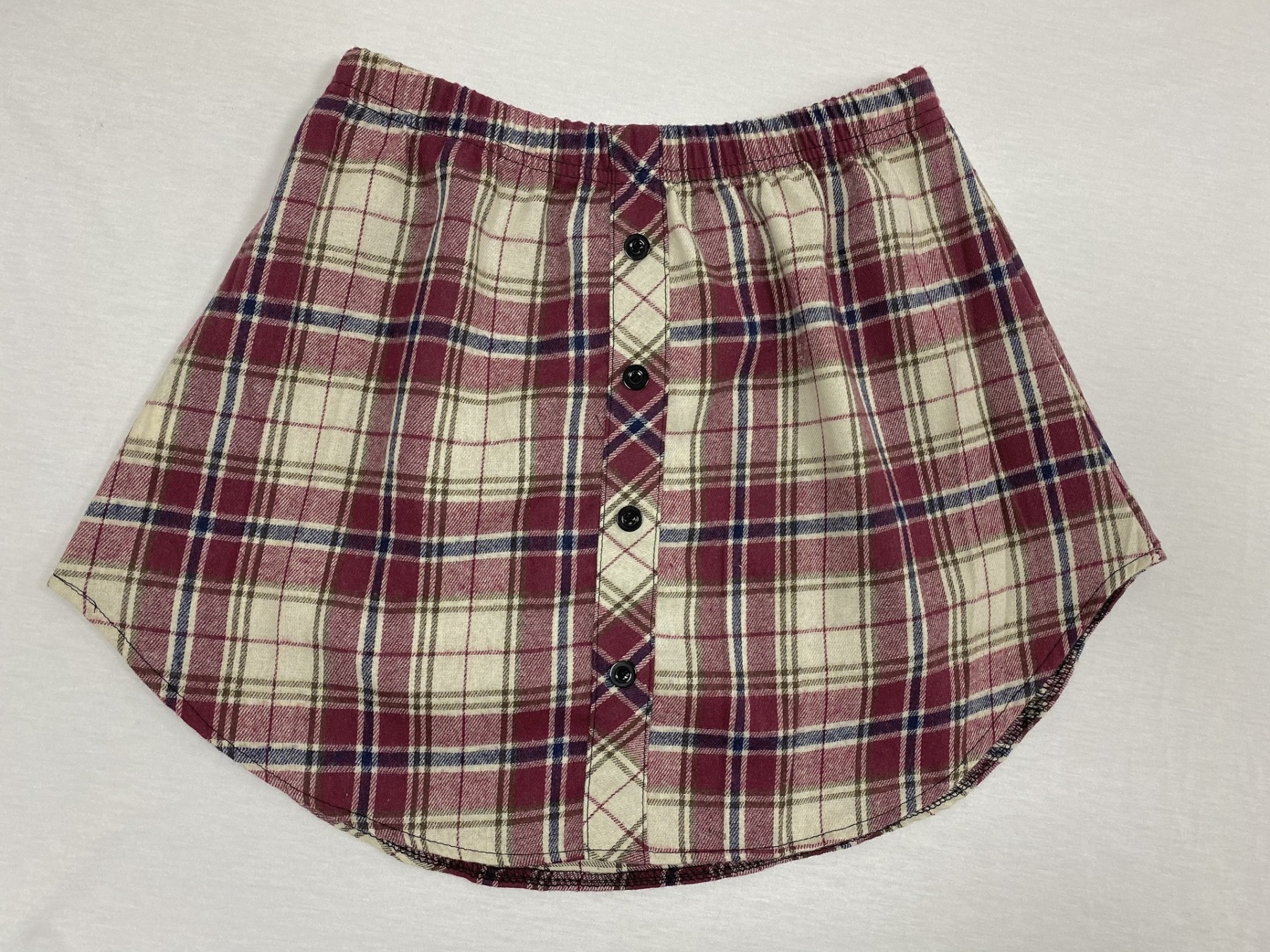 Shirt extender - layered with underskir-Topselling