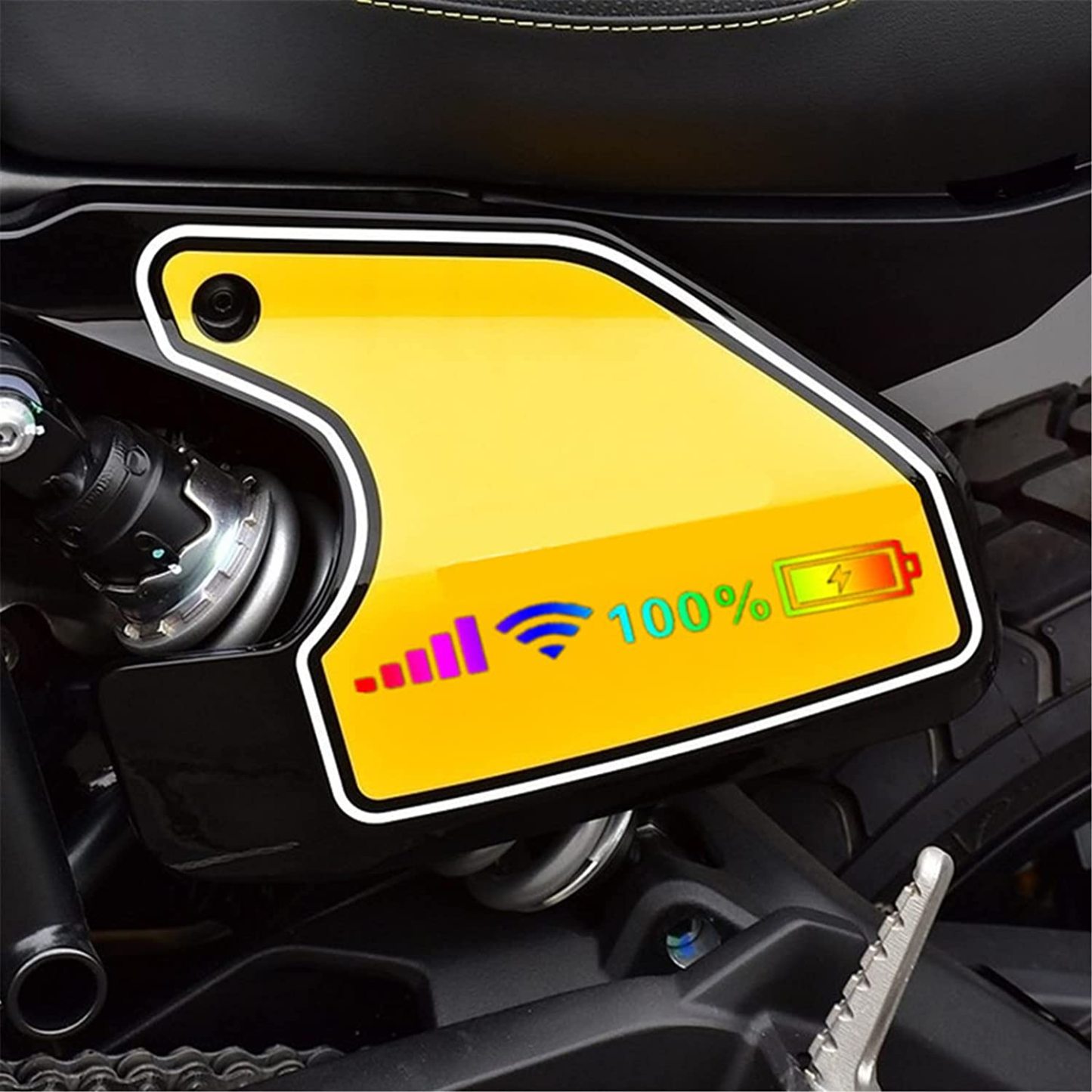 Car Windshield Sticker - WiFi Power Phone Logo-Topselling