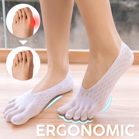 Spring and summer new thin five-finger socks-Topselling