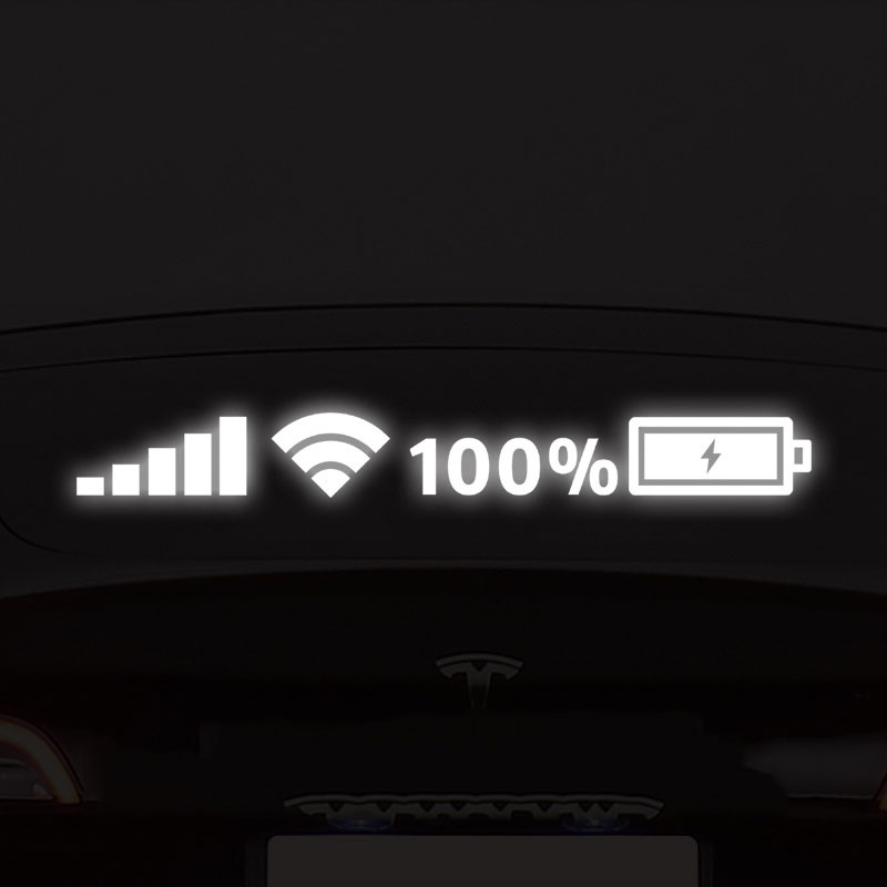 Car Windshield Sticker - WiFi Power Phone Logo-Topselling