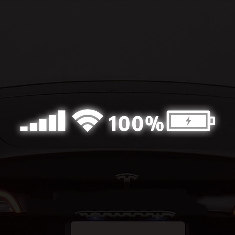 Car Windshield Sticker - WiFi Power Phone Logo-Topselling