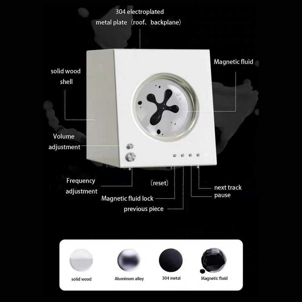 Magnetic fluid bluetooth speaker portable-Topselling