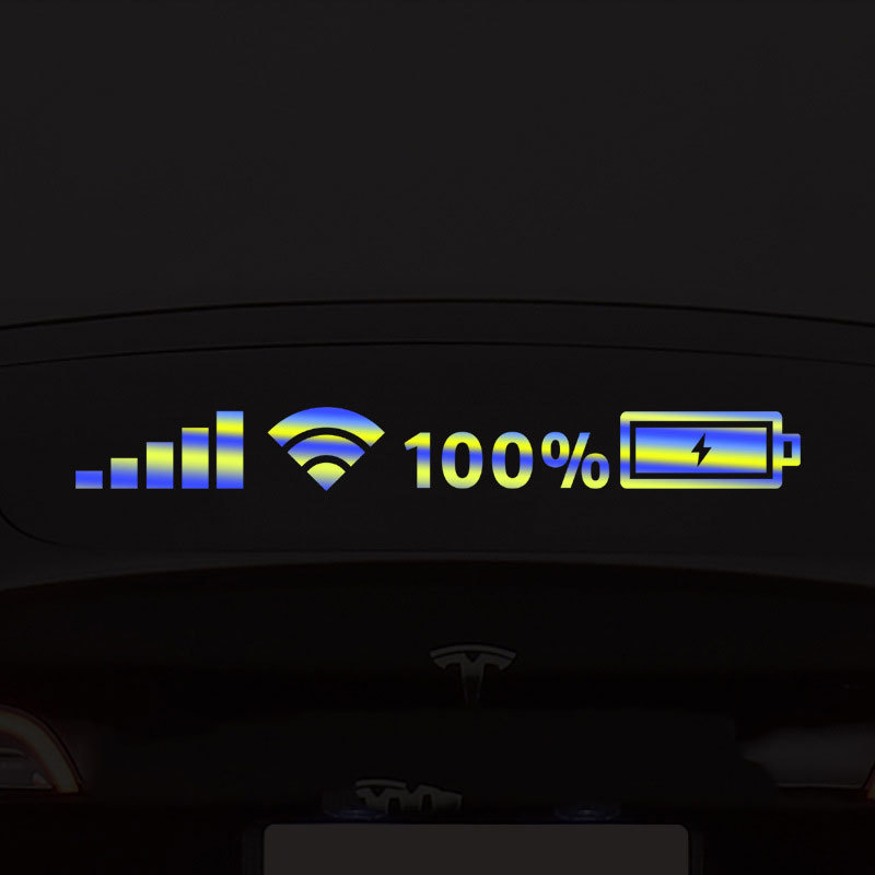 Car Windshield Sticker - WiFi Power Phone Logo-Topselling