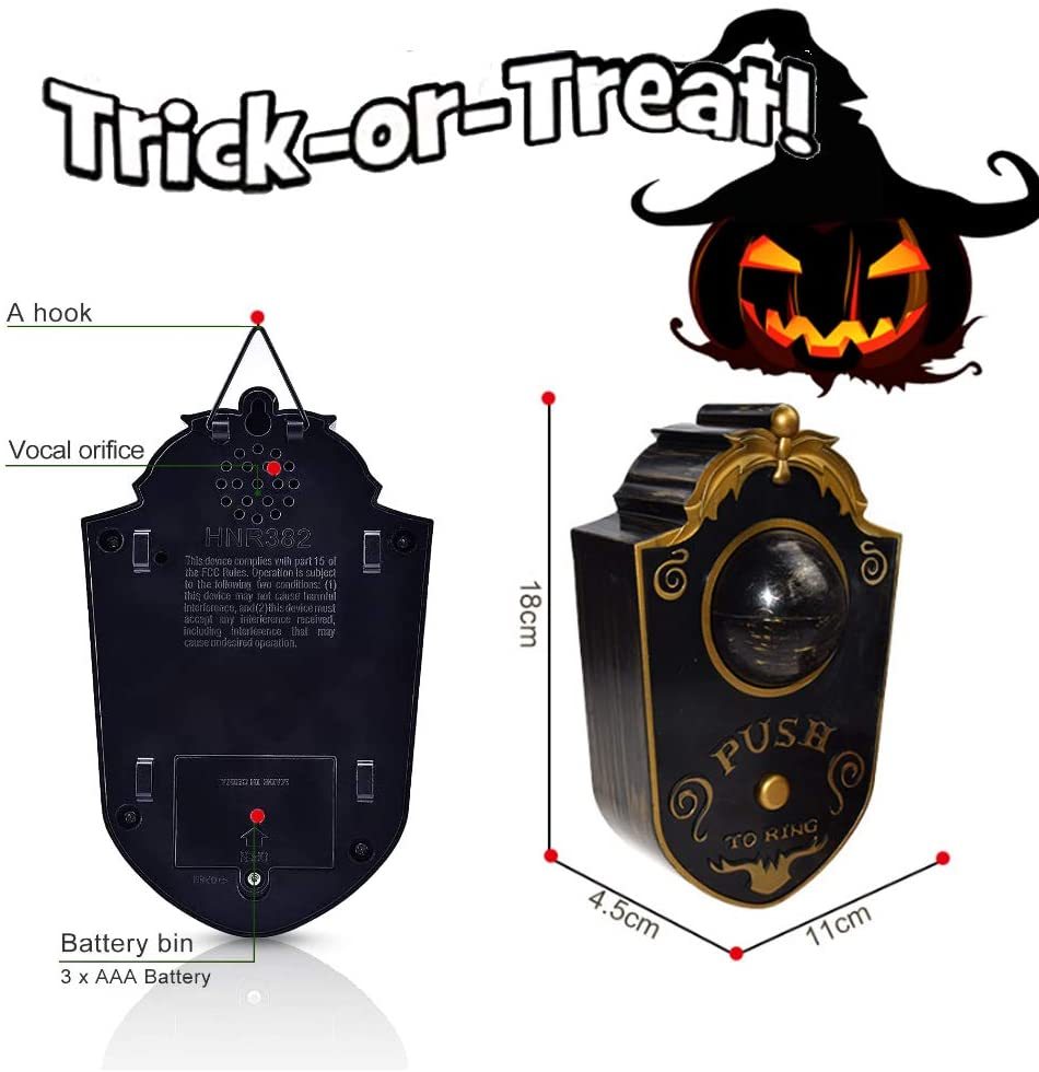Talking Eyeball Doorbell-Suitable for indoor and outdoor-Topselling