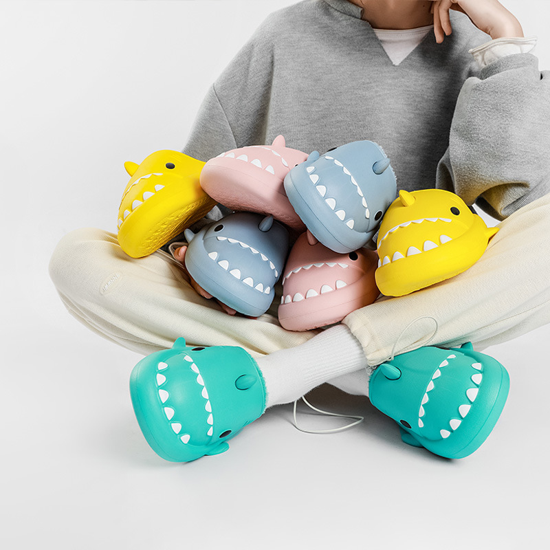 Shark Winter Warm Plush Slippers Unisex-Topselling