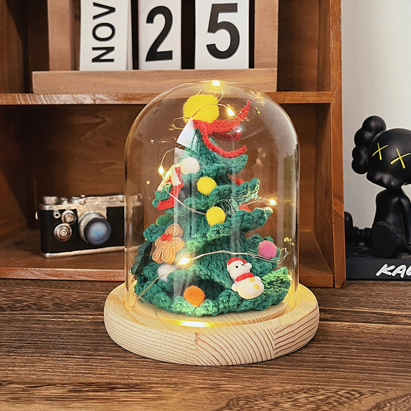 Diy hand knitted wool christmas tree-Topselling