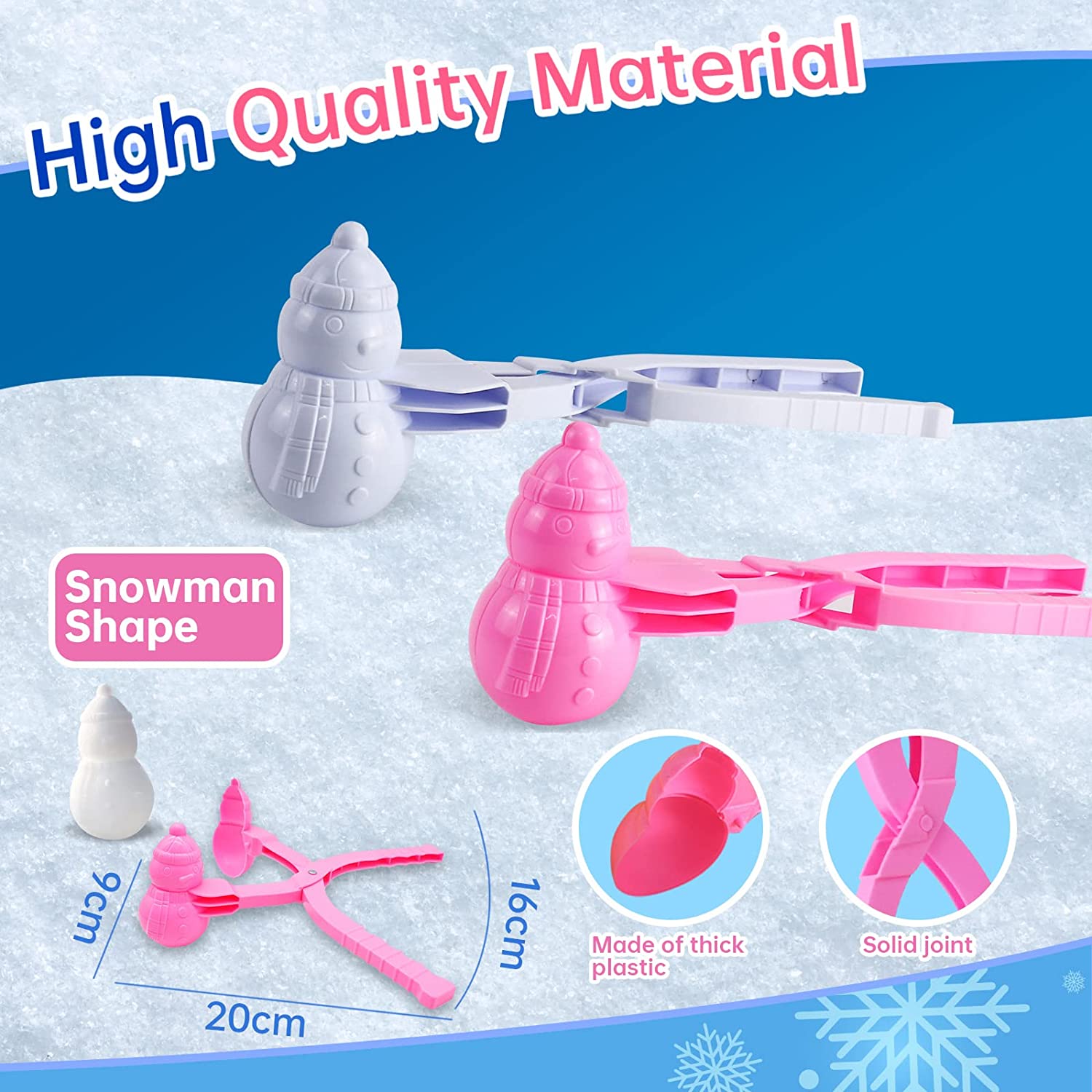 Large Size Snowball Maker Clip-Topselling
