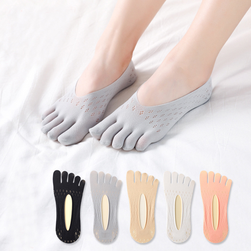 Spring and summer new thin five-finger socks-Topselling