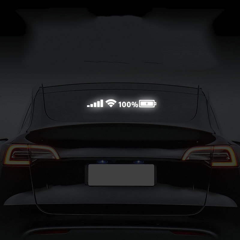 Car Windshield Sticker - WiFi Power Phone Logo-Topselling