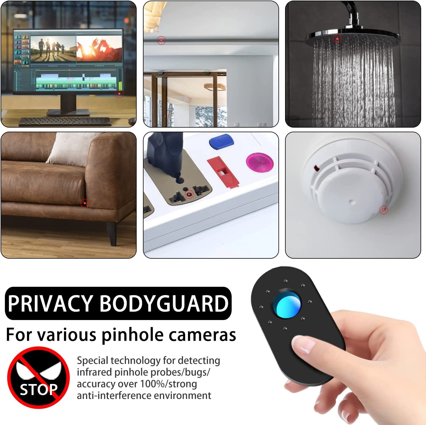 Infrared Hidden Camera Detector-Topselling