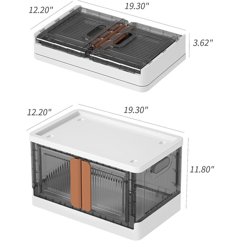 With Lid - Foldable Closet Organizer Storage Box-Topselling
