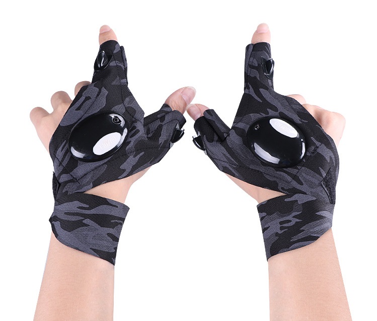 Gloves with Waterproof LED Lights-Topselling